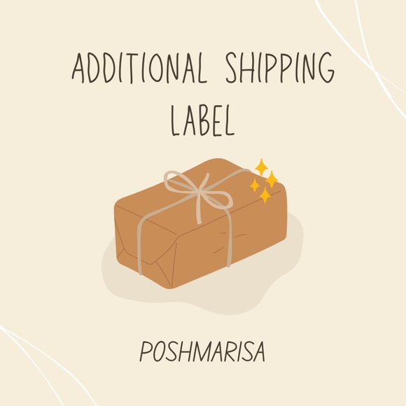 Additional Shipping Label for Posh Shows - Picture 1 of 1